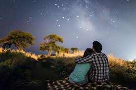 star gazing