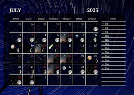 celestial calendar 2023