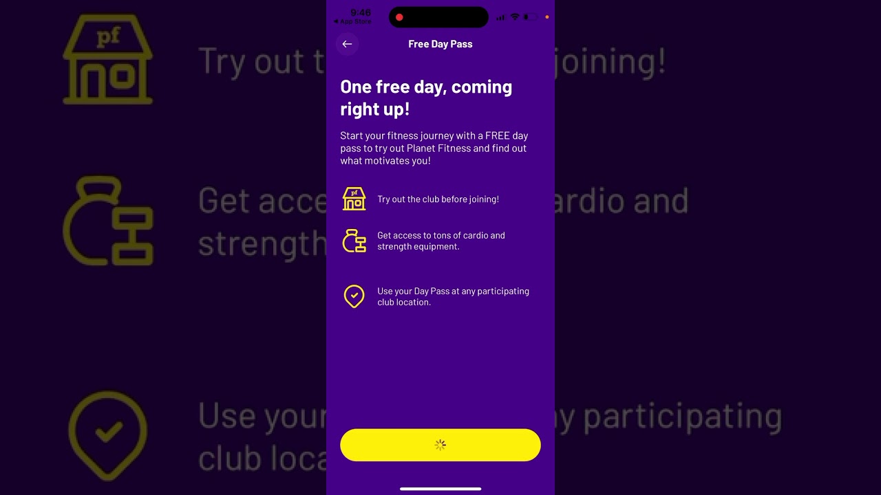 planet fitness day pass