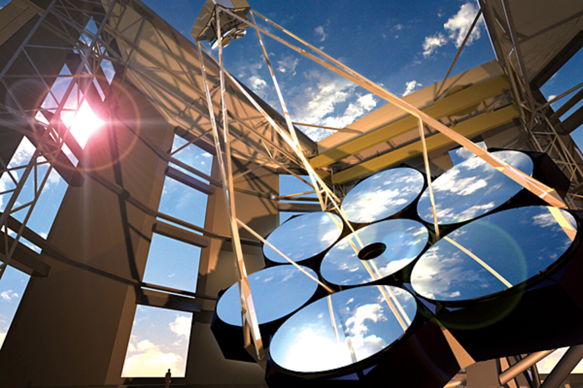 big telescope