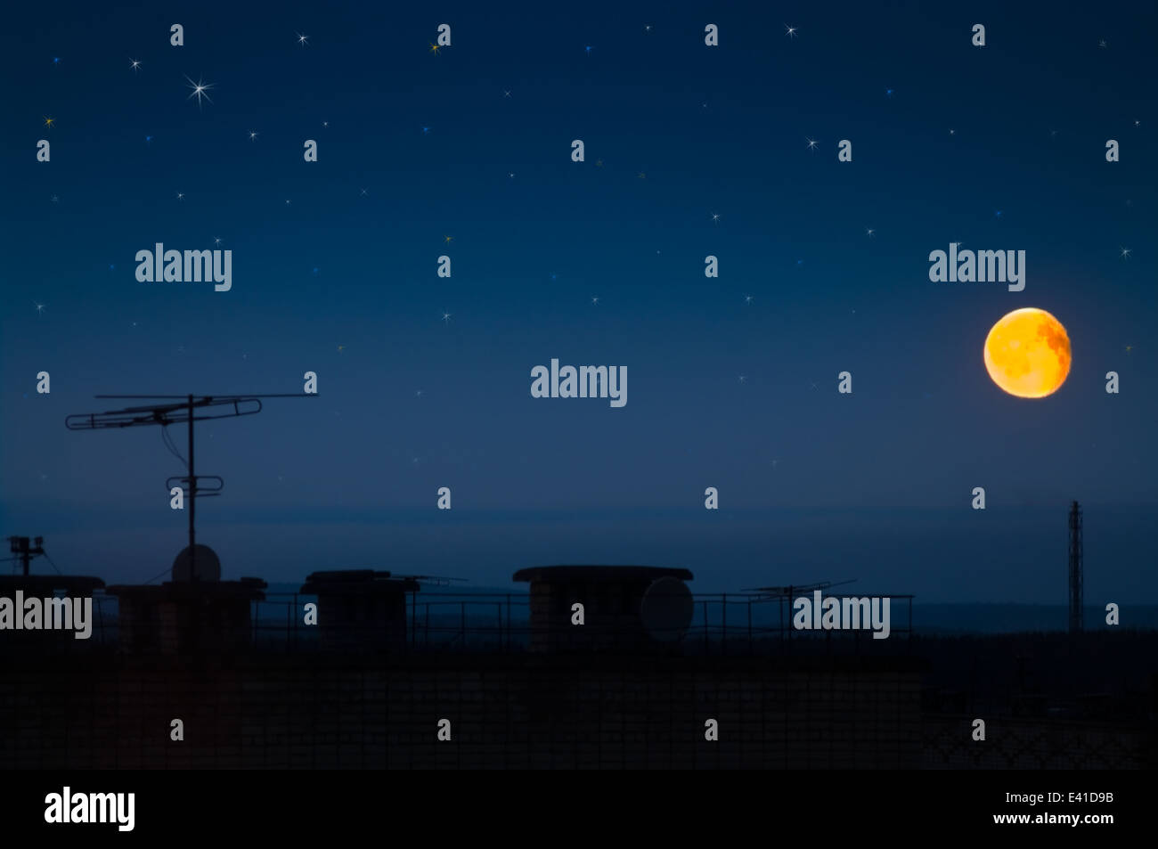 night sky tonight from my location