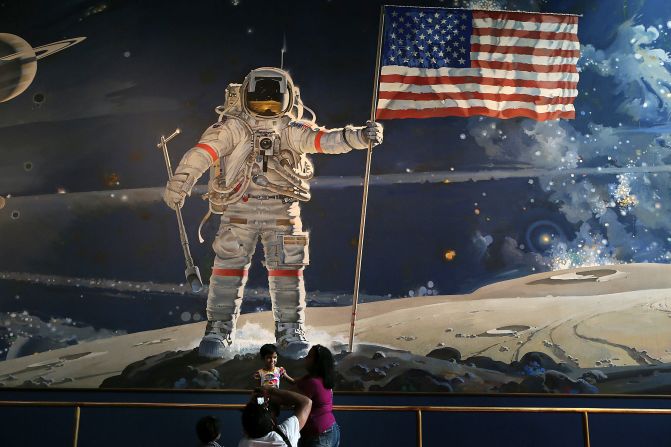 first moon launch