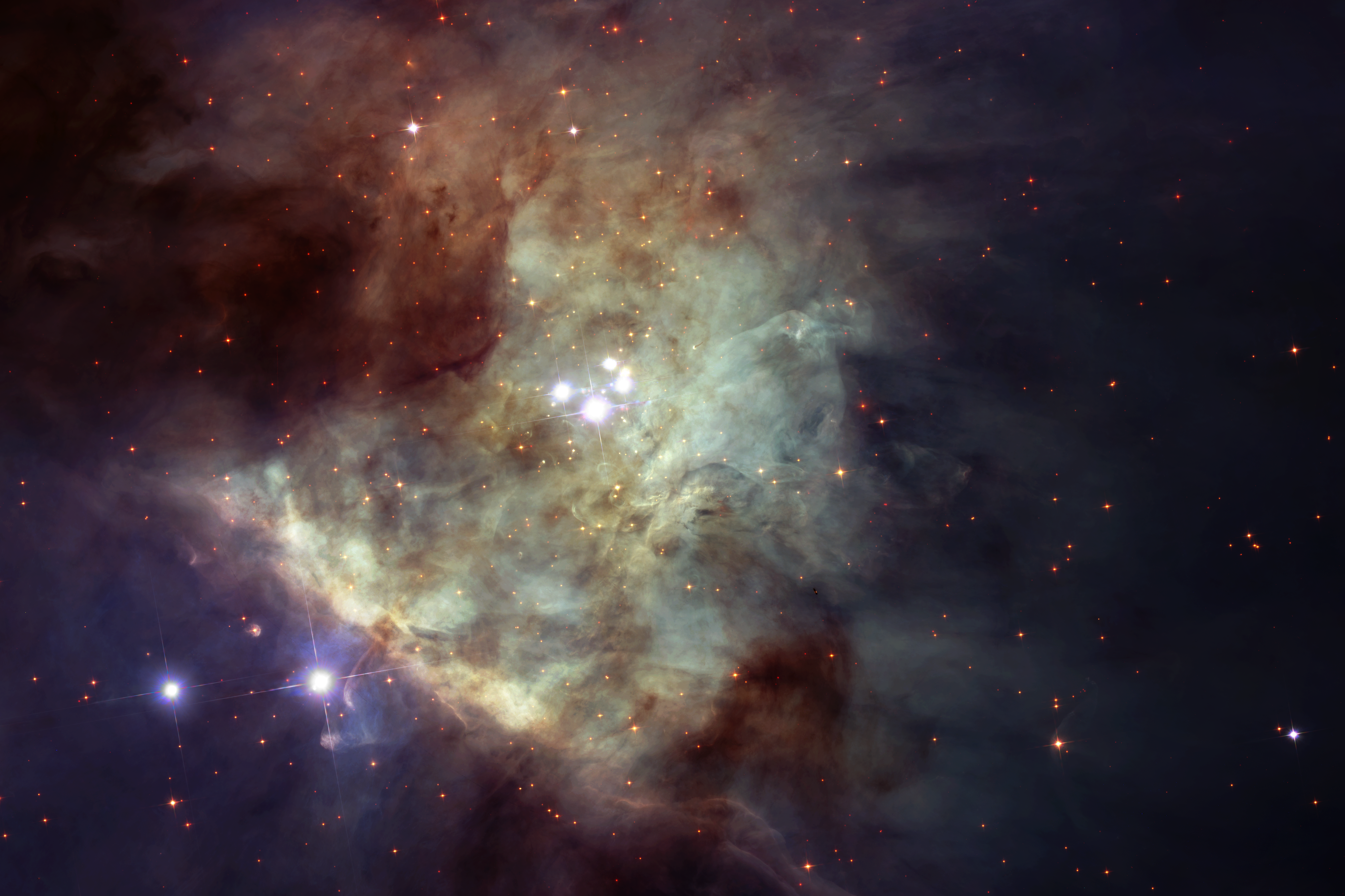 james webb orion nebula