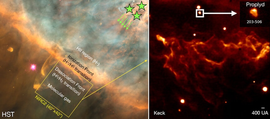 jwst orion nebula